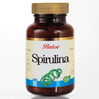 Balen Spirulina 300 mg 80 Kapsül