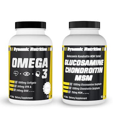 Dynamic Nutrition Glucosamine + Omega 3 Paketi