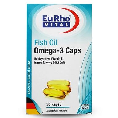Eurho Vital Omega 3 Caps 30 Kapsül  