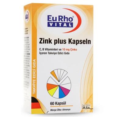 EuRho Vital Zink Plus 60 Kapsül