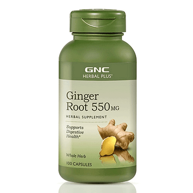 GNC Ginger Root 550 mg 100 Kapsül