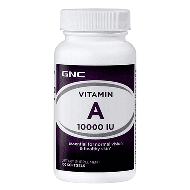 GNC Vitamin A 10000 IU 60 Kapsül