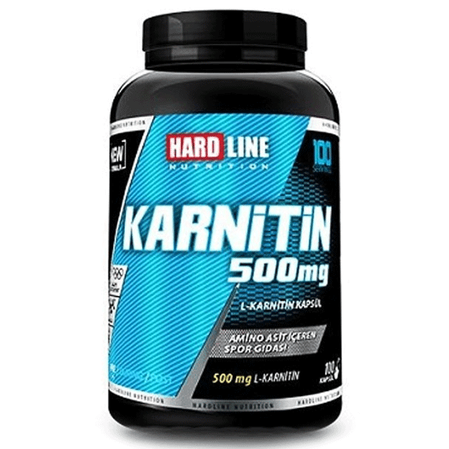 Hardline Karnitin 100 Kapsül Yağ Yakıcı