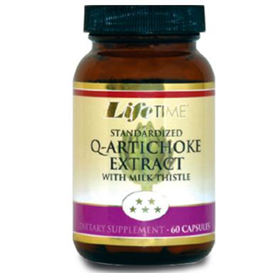 LifeTime Q-Artichoke Extract Milk Thistle 60 Kapsül