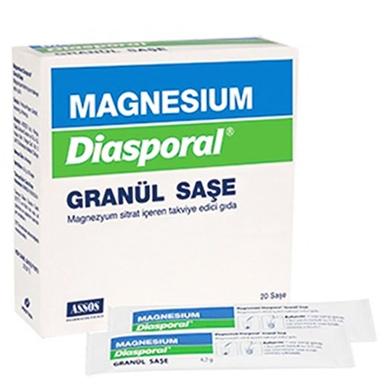 Magnesium Diasporal Granül 20 Saşe