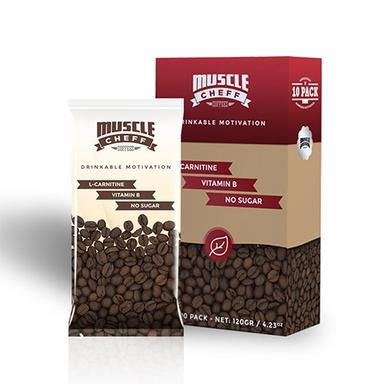 Muscle Cheff L-Carnitine Coffee 10 Paket