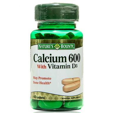 Nature's Bounty Calcium 600 with Vitamin D3 60 Tablet