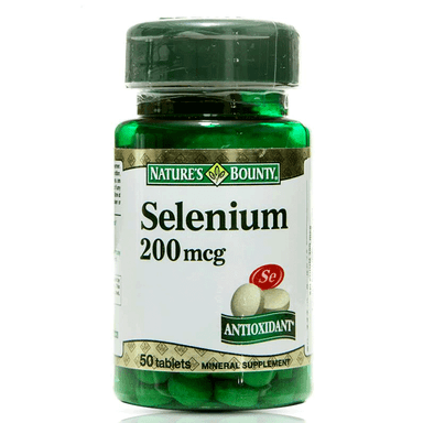 Nature's Bounty Selenium 200 mcg 50 Tablet