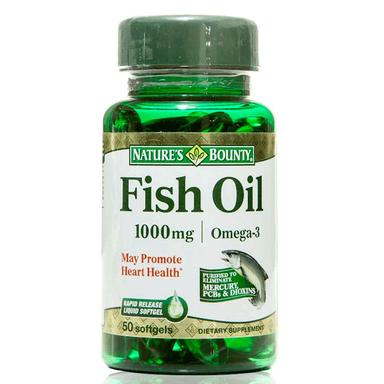 Nature's Bounty Fish Oil 1000 mg 50 Kapsül