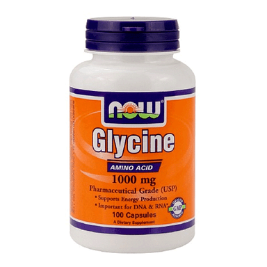 Now Sports Glycine Amino Acid 1000 mg 100 Kapsül