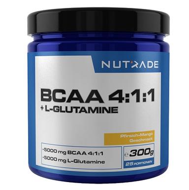 Nutrade BCAA 4:1:1 + L-Glutamine 300 gr