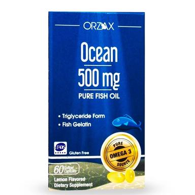 Ocean 500 mg  Fish Oil 60 Kapsül