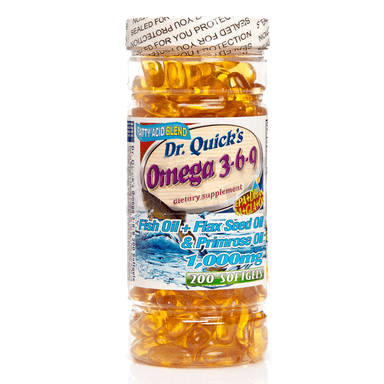 Dr. Quick’s Omega 3-6-9 1000 mg 200 SoftJel