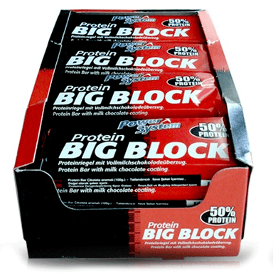 Power System Big Block Protein Bar 100 gr 16 Adet