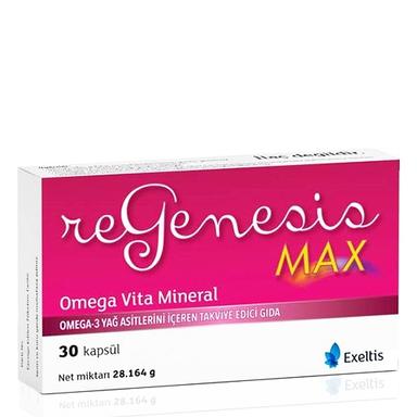 Regenesis Max Omega 3 28 mg 30 Kapsül
