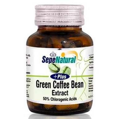 Sepe Natural Green Coffee Bean Extract-Yeşil Kahve 730 mg 60 Kapsül 