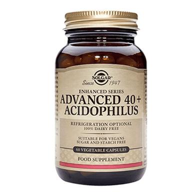 Solgar Advanced 40+ Acidophilus 60 Kapsül