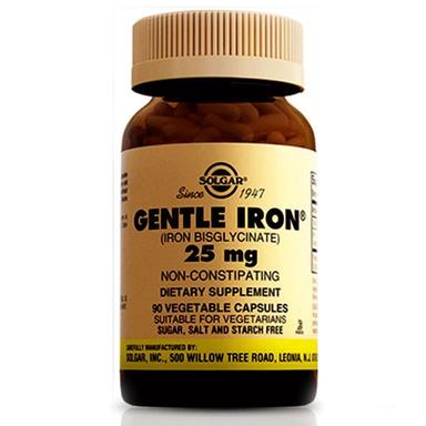 Solgar Gentle Iron 25 mg 90 Kapsül