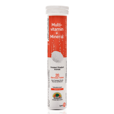 Sunlife Multivitamin Mineral Efervesan 20 Tablet