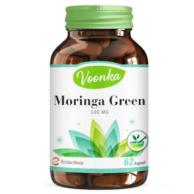 Voonka Moringa Green 500 mg 62 Kapsül