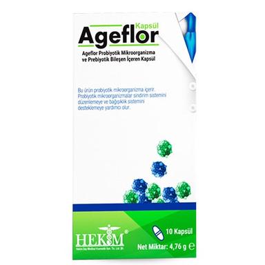 Ageflor Probiyotik 10 Kapsül