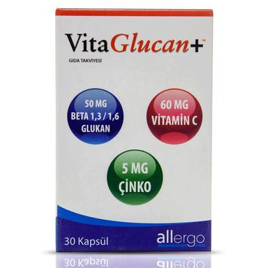 Allergo VitaGlucan + 30 Kapsül