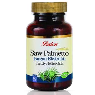 Balen Saw Palmetto Isırgan Ekstraktı 300 mg 60 Kapsül