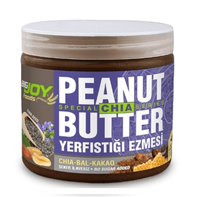 BigJoy Fıstık Ezmesi 400 gr (Chia-Bal-Kakao)