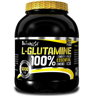 BioTech USA 100% L-Glutamine 240 gr