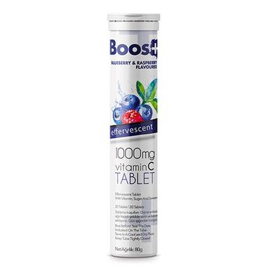 Boos+ C Vitamini 1000 mg 20 Efervesan Tablet
