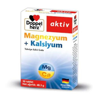 Doppelherz Aktiv Magnezyum + Kalsiyum 30 Tablet