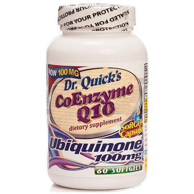 Dr. Quick's Coenzyme Q10 Ubiquinone 100 mg 60 Softgel