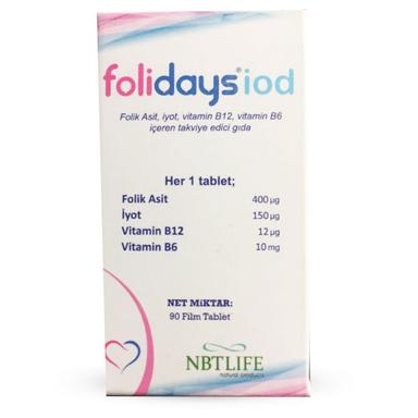 Folidays İod 90 Tablet