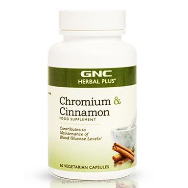 GNC Chromium & Cinnamon 60 Kapsül
