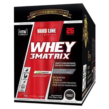 Hardline Whey 3 Matrix 30 gr Tek Kullanımlık 26 Adet