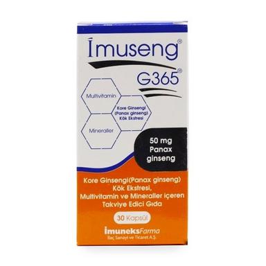 Imuneks Imuseng G365 30 Kapsül