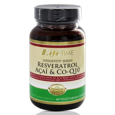 LifeTime Resveratrol Acai & CO-Q10 60 Kapsül