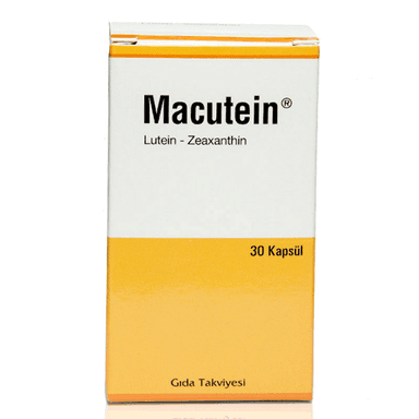 Macutein Lutein Zeaxanthin 30 Kapsül