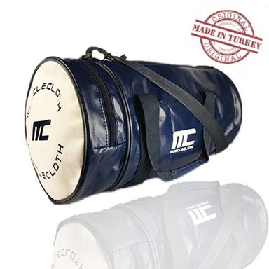 MuscleCloth Silindir Spor Çanta Lacivert
