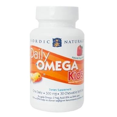 Nordic Naturals Daily Omega Kids 30 Yumuşak Kapsül