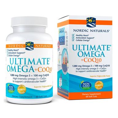 Nordic Naturals Ultimate Omega +CoQ10 60 Yumuşak Kapsül