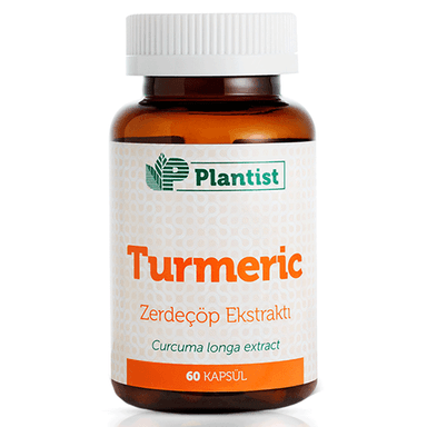 Plantist Turmeric Zerdeçal Ekstresi 60 Kapsül