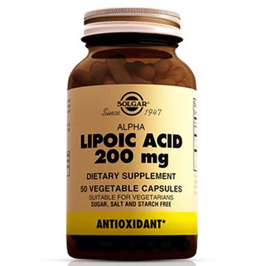 Solgar Alpha Lipoic Acid 200 mg 50 Kapsül