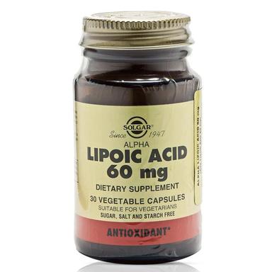 Solgar Alpha Lipoic Acid 60 mg 30 Kapsül