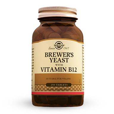 Solgar Brewer's Yeast with Vitamin B12 250 Tablet