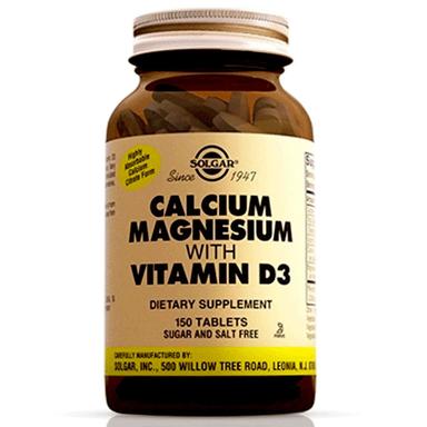 Solgar Calcium Magnesium Vitamin D3 150 Tablet