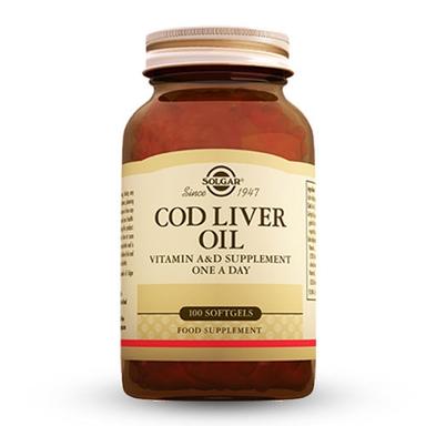 Solgar Cod Liver Oil 100 Kapsül