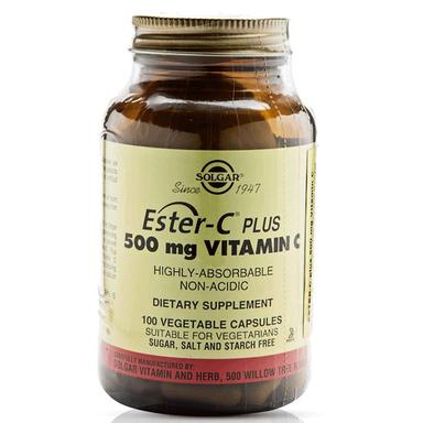Solgar Ester-C Plus 500 mg 100 Kapsül