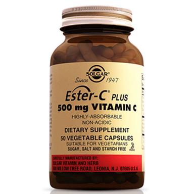 Solgar Ester-C Plus 500 mg 50 Kapsül