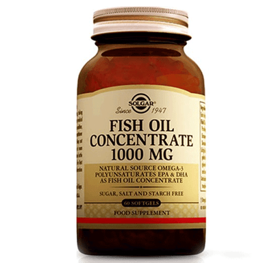 Solgar Fish Oil Concentrate 1000 mg 60 Kapsül